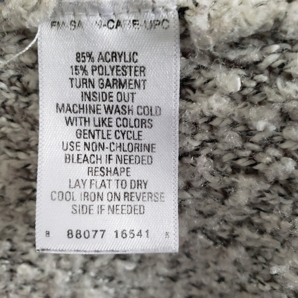 Women's Open Cardigan Sweater - Picture 4 of 6